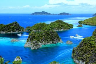 piaynemo, nature, raja ampat, indonesia, west papua, sea, landscape, view, ocean, vacation, islands, waves